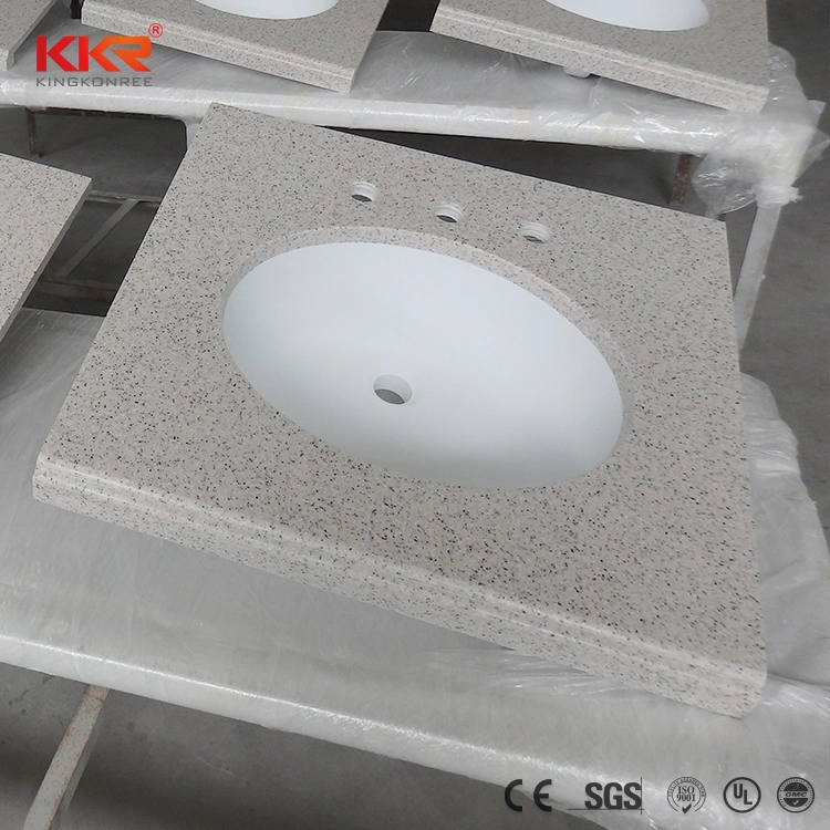 High End Artificial Stone Solid Surface Furniture Bathroom Countertop